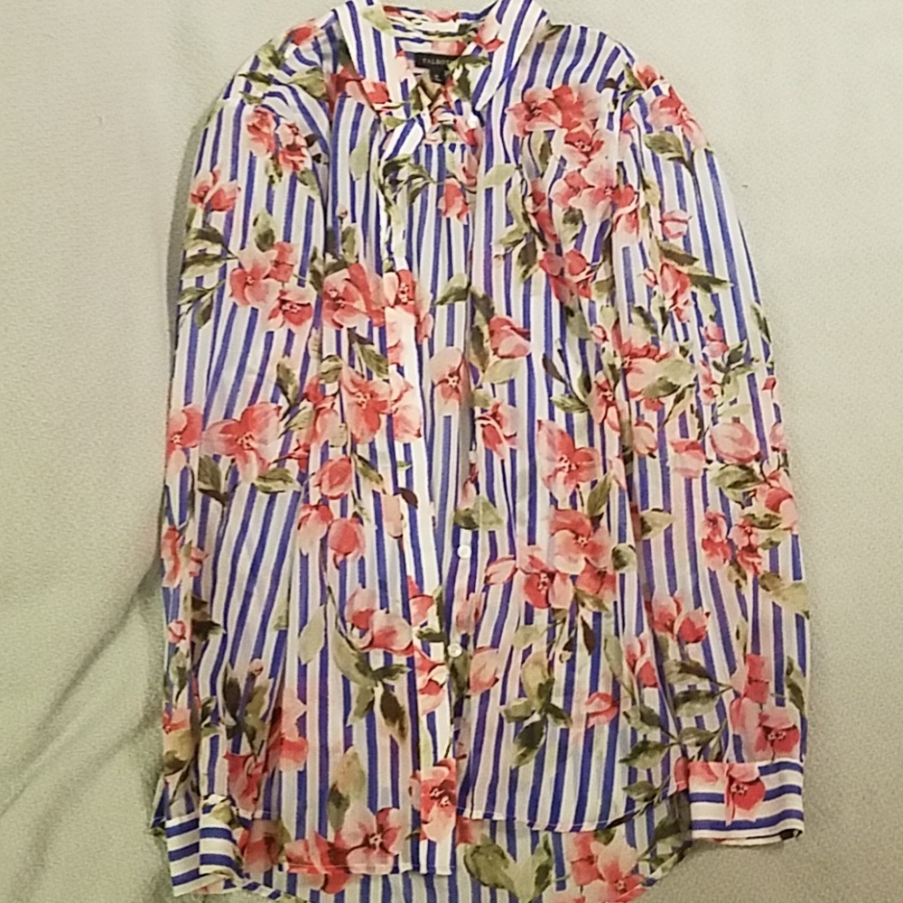 Talbots Button Down Blouse